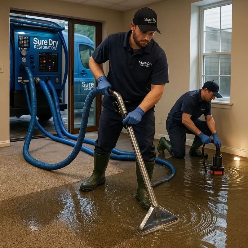 Water Extraction and Removal process in Scott Lake, FL